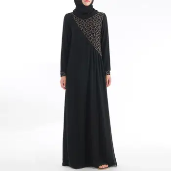 Bone marrow Long Disapproved Cumpara Al Abaya Eid abaya musulman moda rochie lunga dantela cu ochiuri  mozaic maxi halat dubai stil etnic islam îmbrăcăminte turcia rochii pentru  femei \ Tradițională și culturală purta - Adash-couture.ro